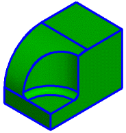 KeyCreator Modify Solid Face Transform example 3